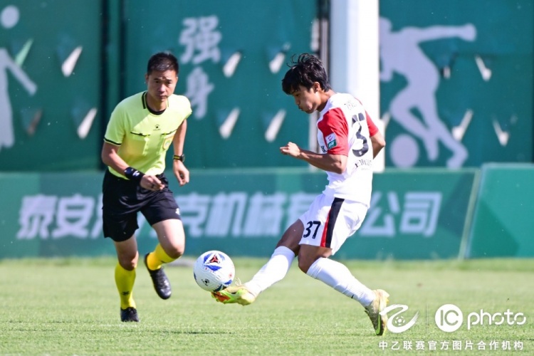 温钧翔点射 海港富盛经开客场1-0终结泰安天贶主场不败