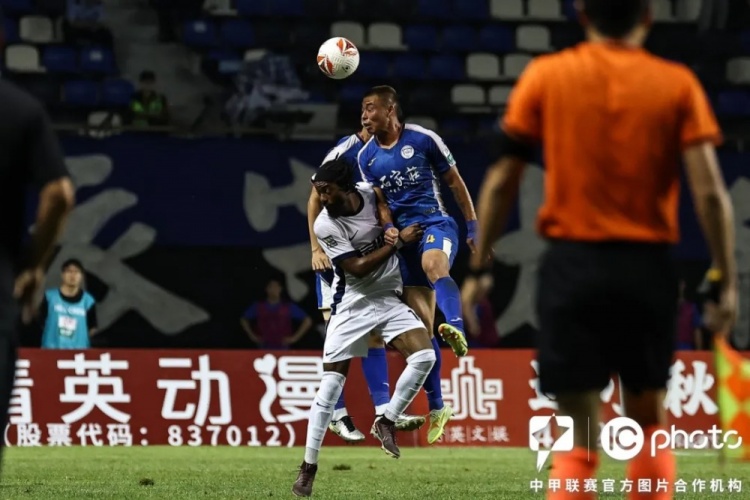 冯刚任意球破门，梅州客家1-0险胜石家庄功夫止连败颓势